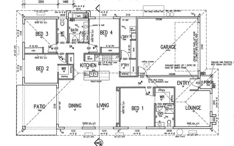 Floorplan of Homely house listing, Address available on request