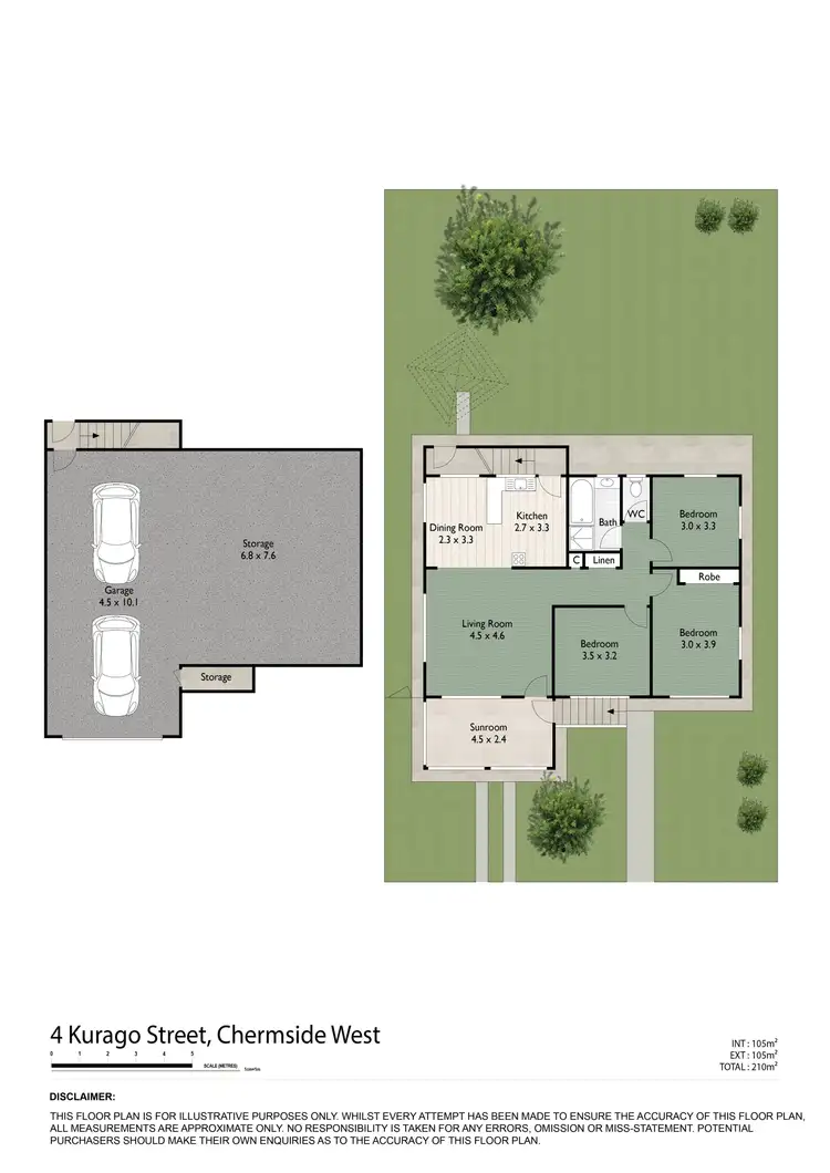 Floorplan of Homely house listing, 4 Kurago Street, Chermside West QLD 4032