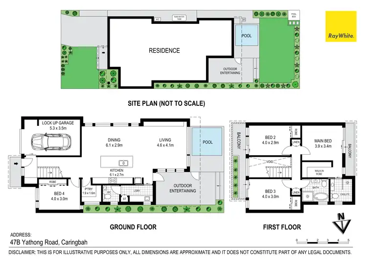 Floorplan of Homely house listing, 47b Yathong Road, Caringbah NSW 2229
