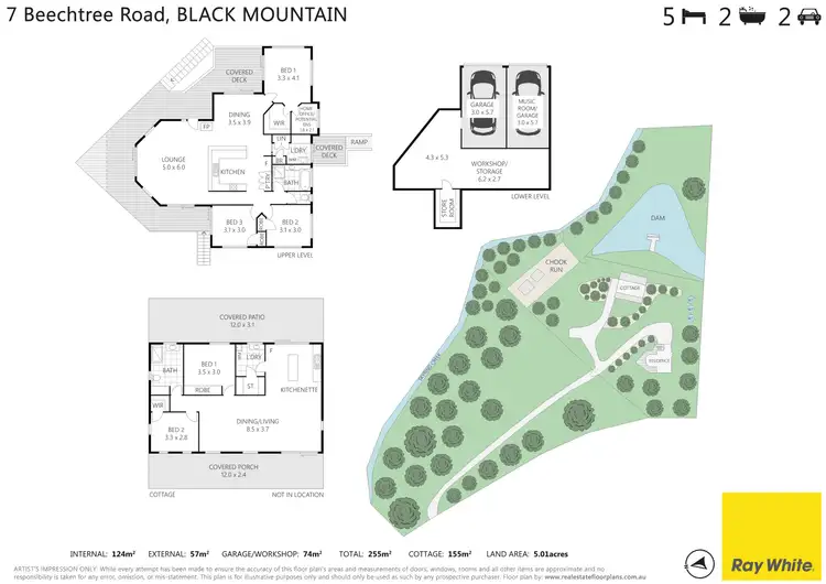Floorplan of Homely house listing, 7 Beechtree Road, Black Mountain QLD 4563