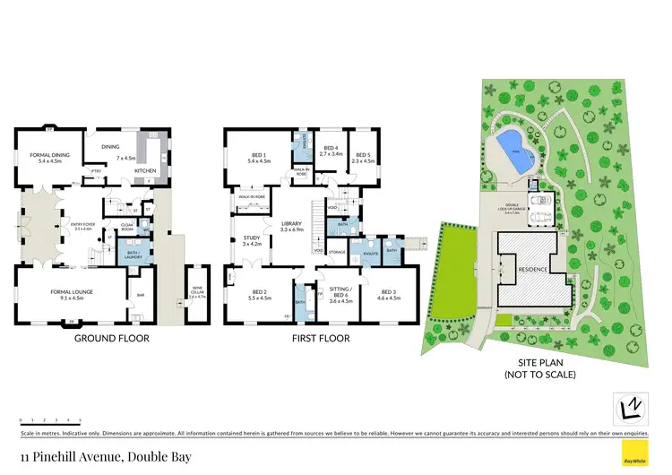 Floorplan of Homely house listing, 11 Pinehill Avenue, Double Bay NSW 2028