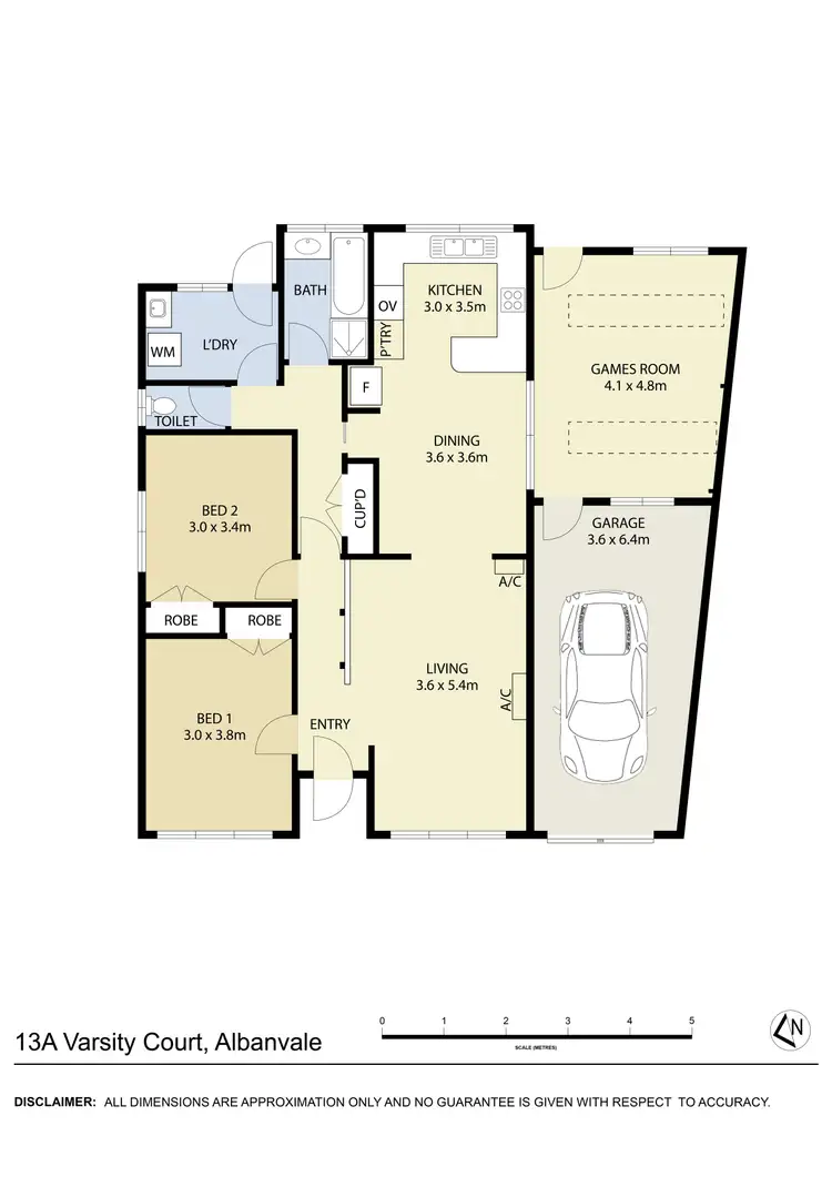 Floorplan of Homely unit listing, 13A Varsity Court, Albanvale VIC 3021