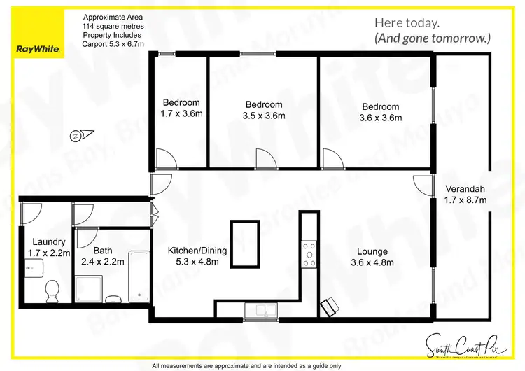 Floorplan of Homely house listing, 13 Queen Street, Moruya NSW 2537