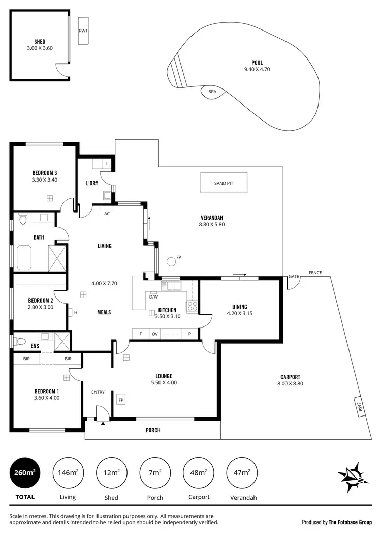 Floorplan of Homely house listing, 4 Torresan Crescent, Flagstaff Hill SA 5159