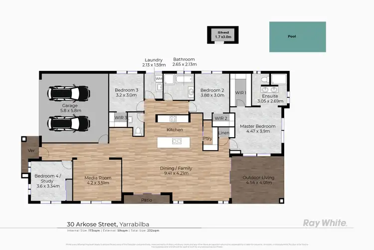 Floorplan of Homely house listing, 30 ARKOSE Street, Yarrabilba QLD 4207