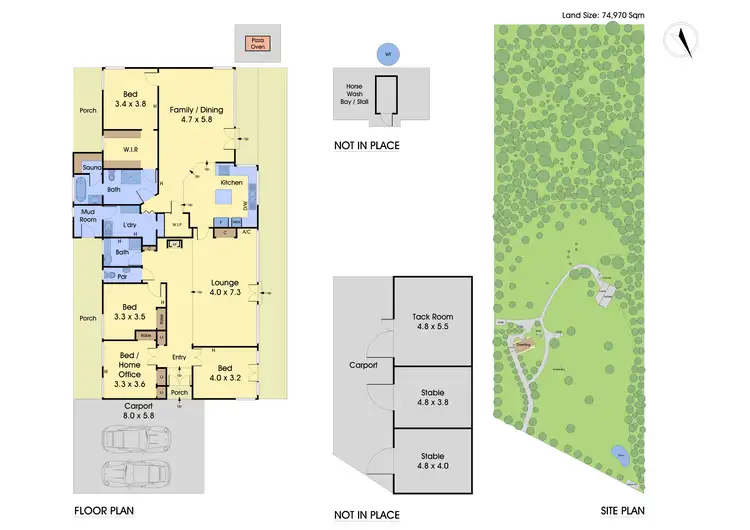 Floorplan of Homely house listing, 150 Belfields Road, Cottles Bridge VIC 3099