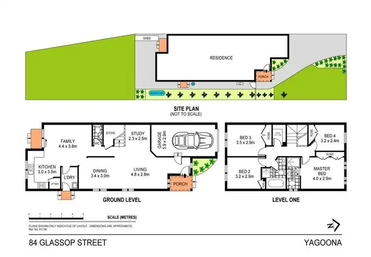 Floorplan of Homely house listing, 84 Glassop Street, Yagoona NSW 2199