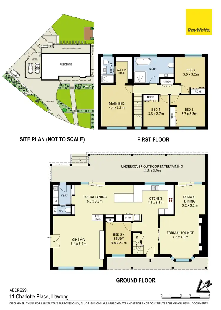 Floorplan of Homely house listing, 11 Charlotte Place, Illawong NSW 2234