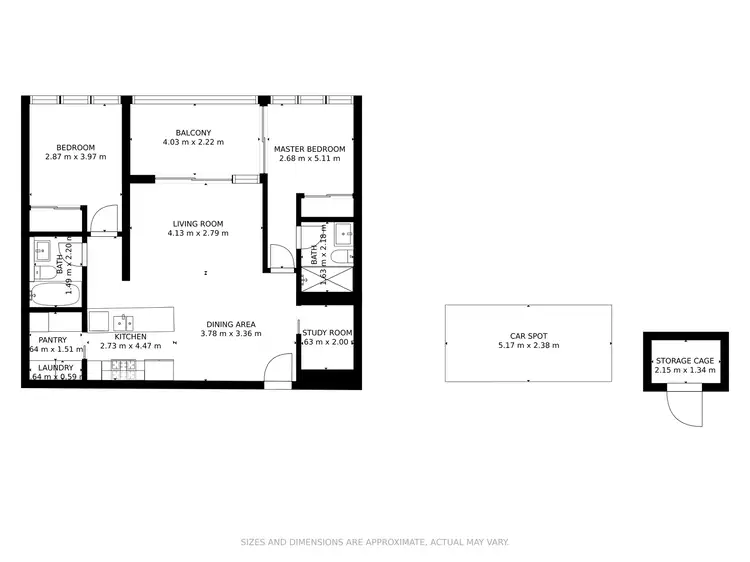 Floorplan of Homely apartment listing, 507/4 Foreshore Boulevard, Woolooware NSW 2230