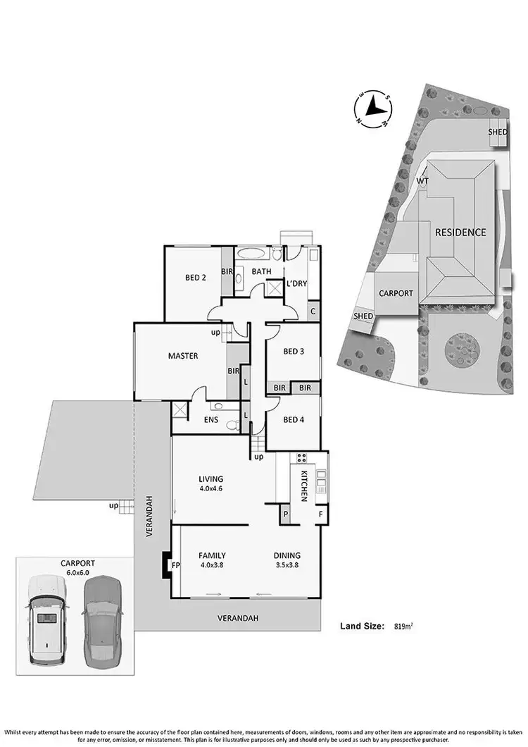 Floorplan of Homely house listing, 17 Autumn Crescent, Mount Eliza VIC 3930