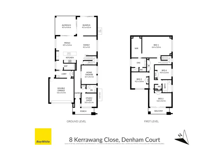 Floorplan of Homely house listing, 8 Kerrawang Close, Denham Court NSW 2565