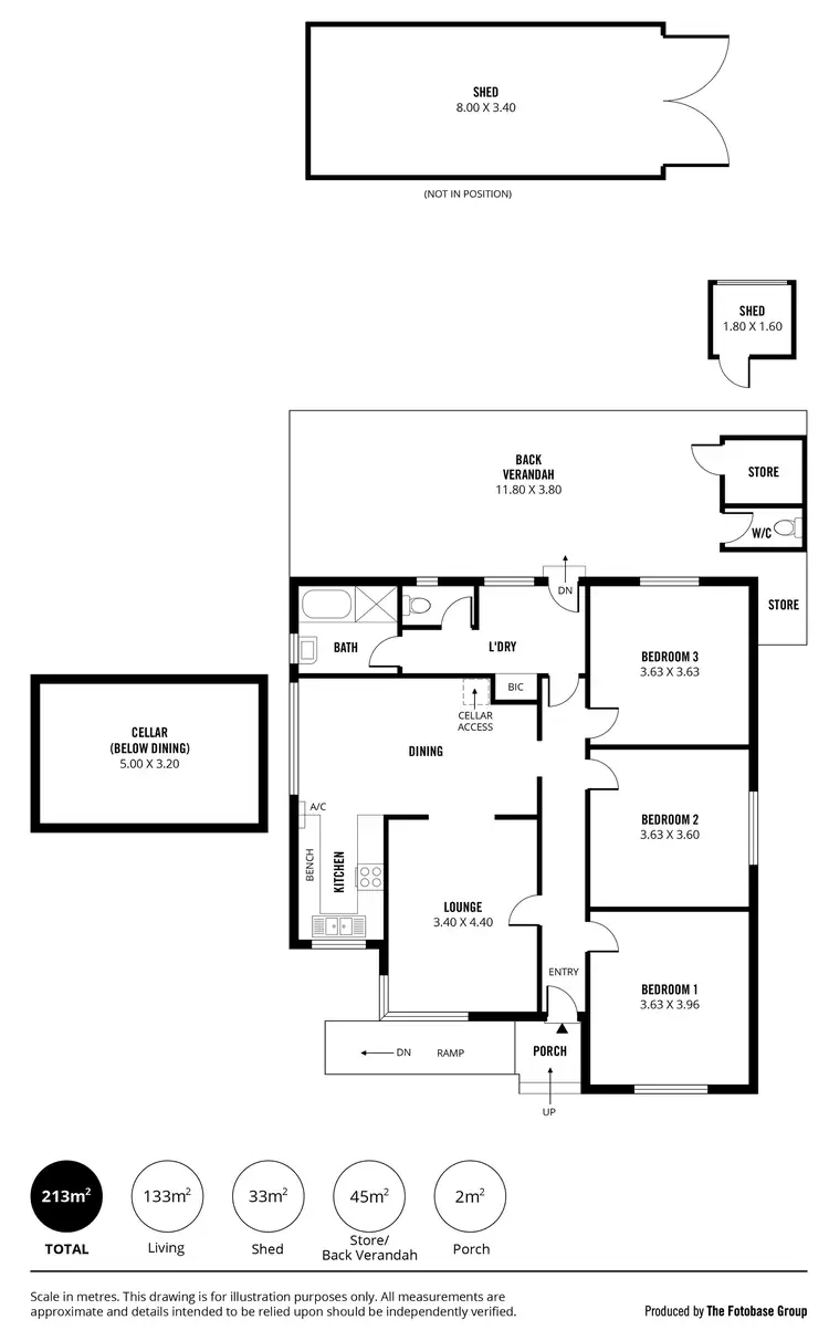 Floorplan of Homely house listing, 28 Glebe Street, Alberton SA 5014