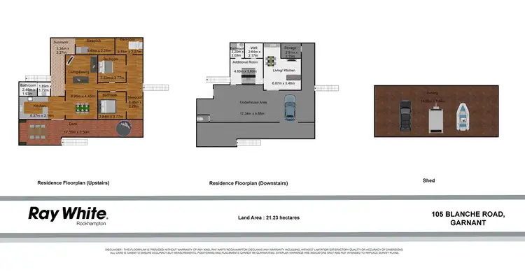 Floorplan of Homely house listing, 105 Blanche Road, Garnant QLD 4702