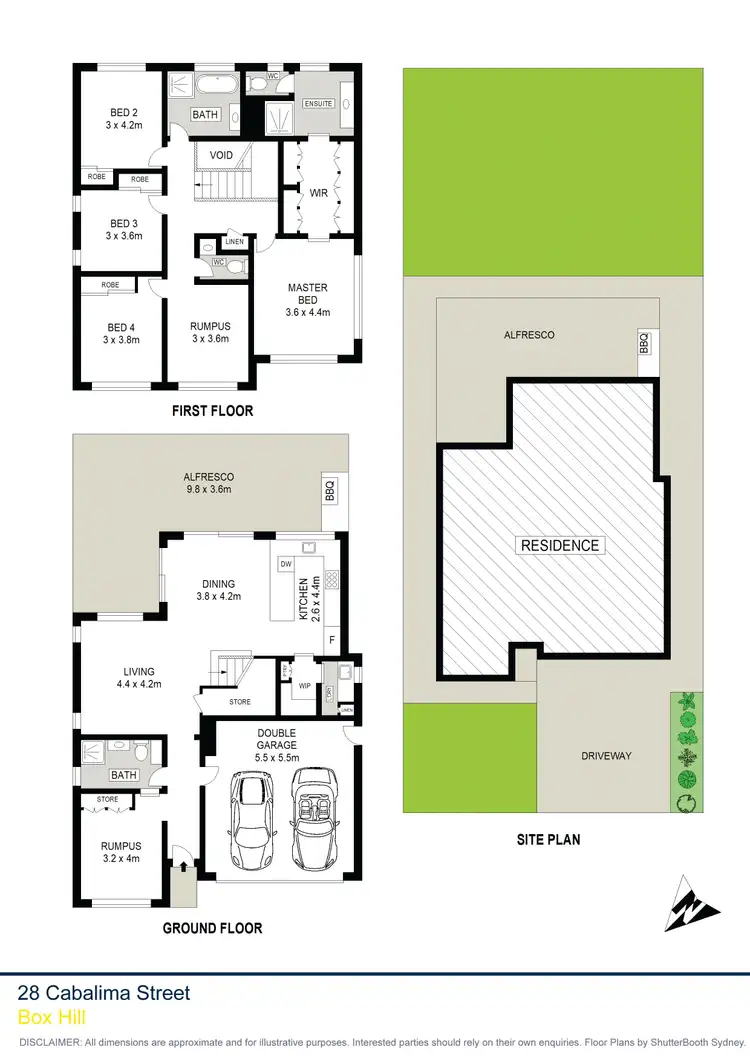 Floorplan of Homely house listing, 28 Cabalima Street, Box Hill NSW 2765