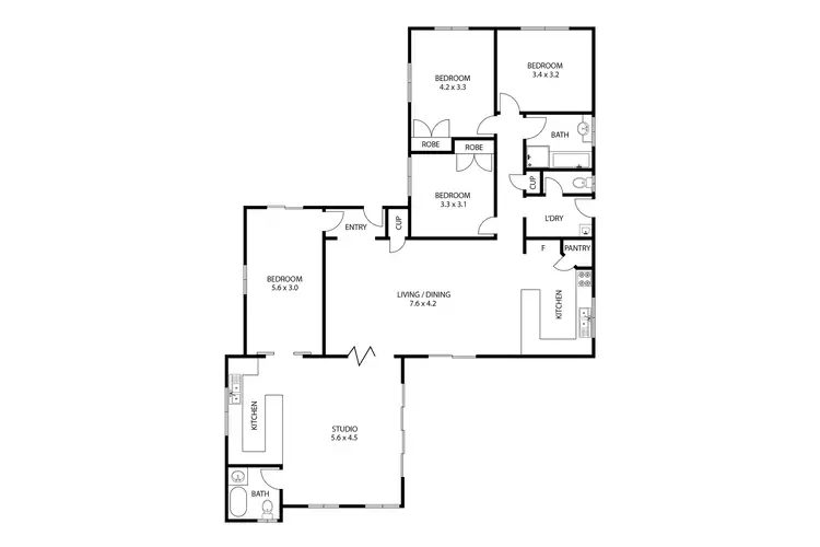 Floorplan of Homely house listing, 128 Hursley Road, Glenvale QLD 4350