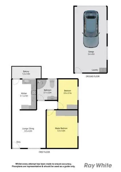 Floorplan of Homely unit listing, 1/370 Zillmere Road, Zillmere QLD 4034