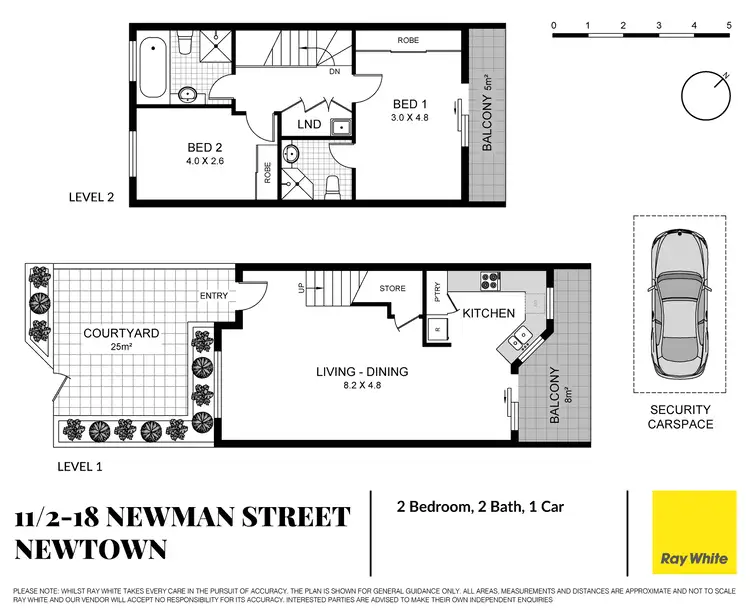 Floorplan of Homely townhouse listing, 11/2-18 Newman Street, Newtown NSW 2042
