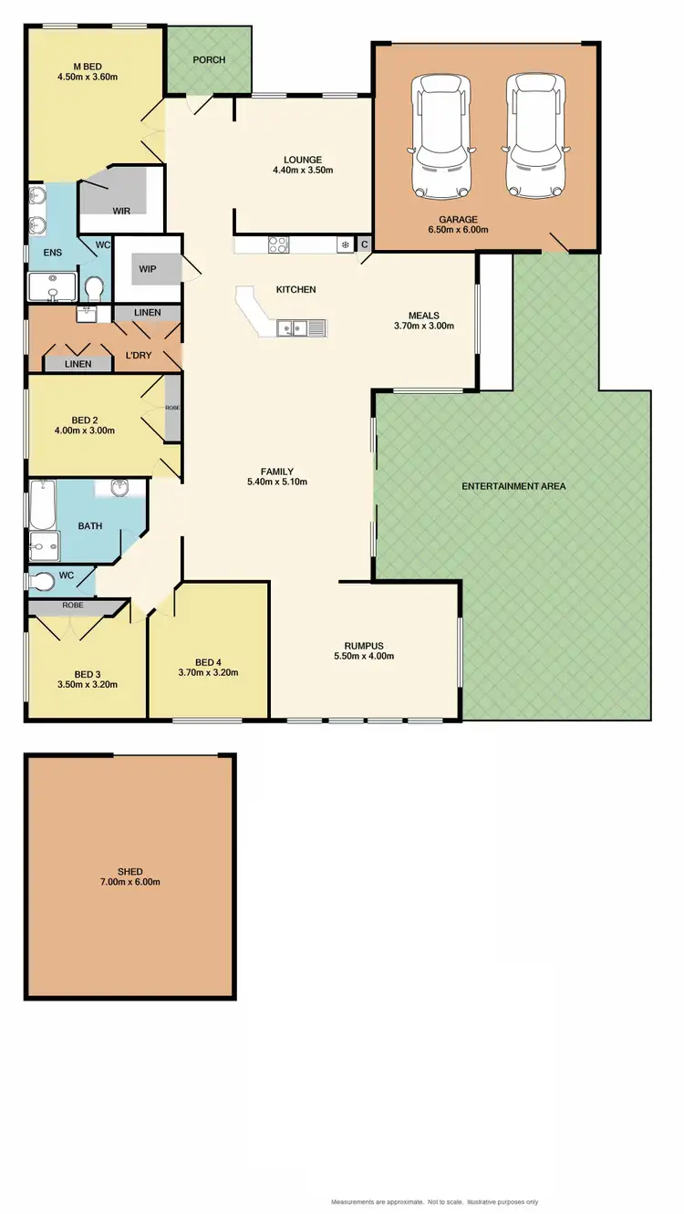 Floorplan of Homely house listing, 9 Schulz Street, Benalla VIC 3672
