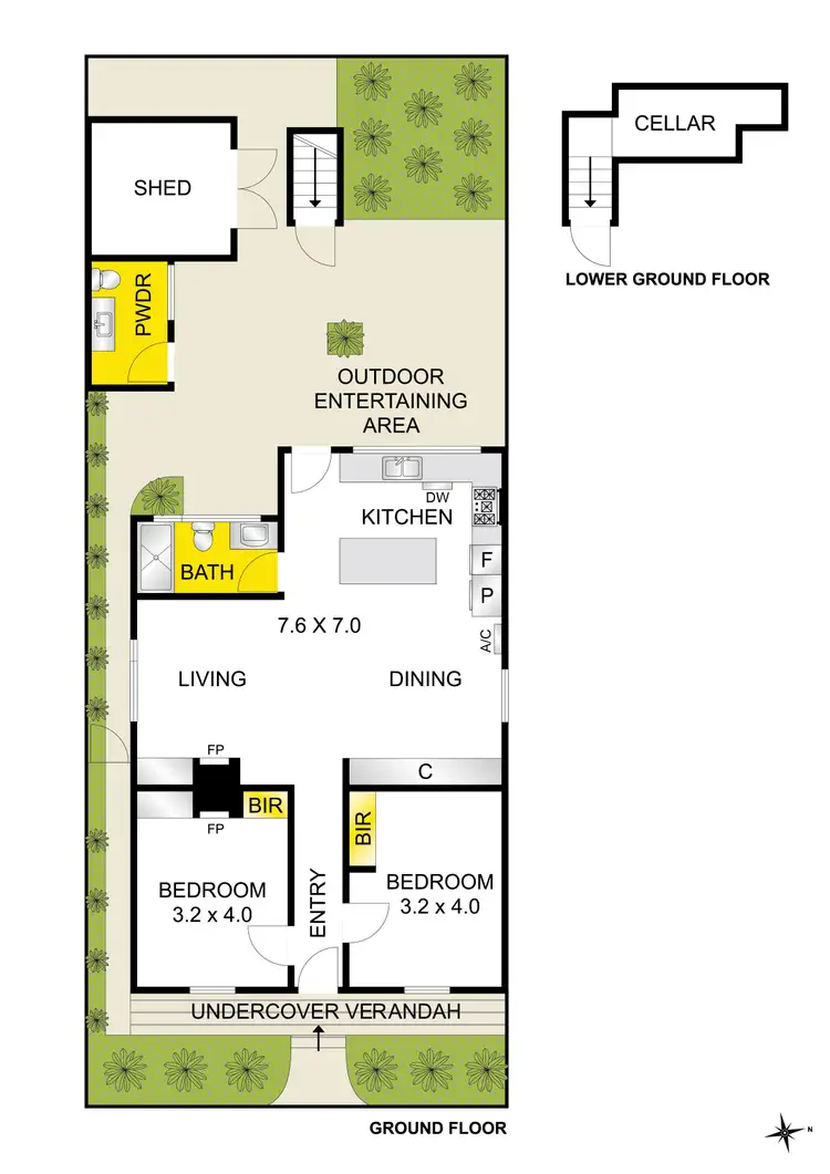 Floorplan of Homely house listing, 23 Thomas Street, Geelong West VIC 3218