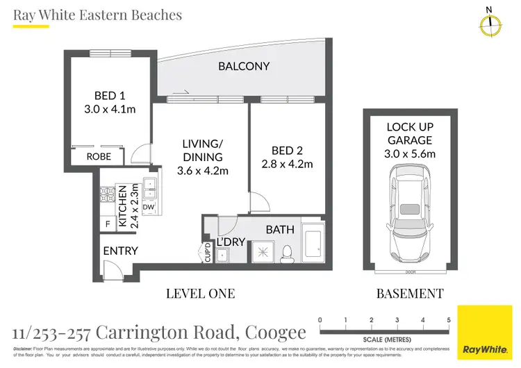 Floorplan of Homely apartment listing, 11/253-257 Carrington Road, Coogee NSW 2034