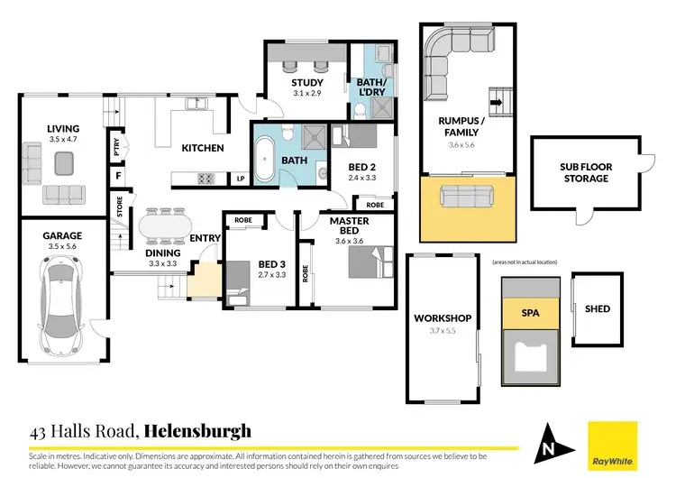 Floorplan of Homely house listing, 43 Halls Road, Helensburgh NSW 2508