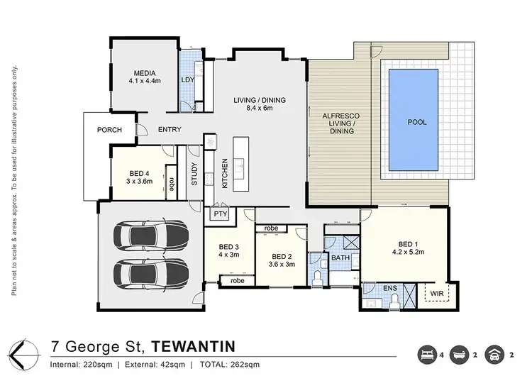 Floorplan of Homely house listing, 7 George Street, Tewantin QLD 4565