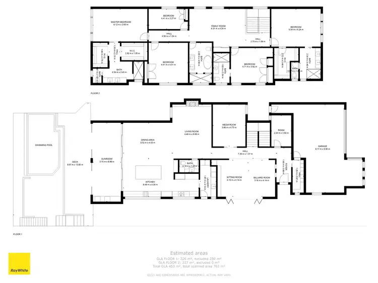 Floorplan of Homely house listing, 7631 Fairway Boulevard, Hope Island QLD 4212