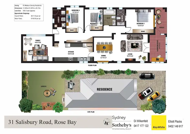 Floorplan of Homely house listing, 31 Salisbury Road, Rose Bay NSW 2029