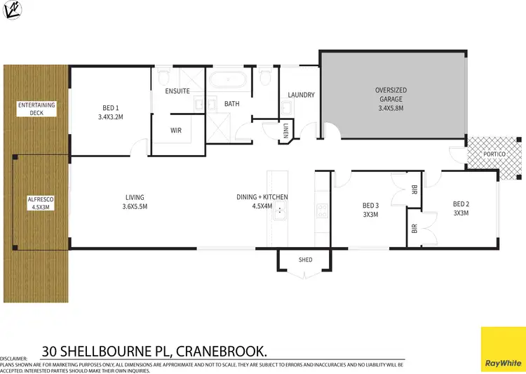 Floorplan of Homely house listing, 30 Shellbourne Place, Cranebrook NSW 2749
