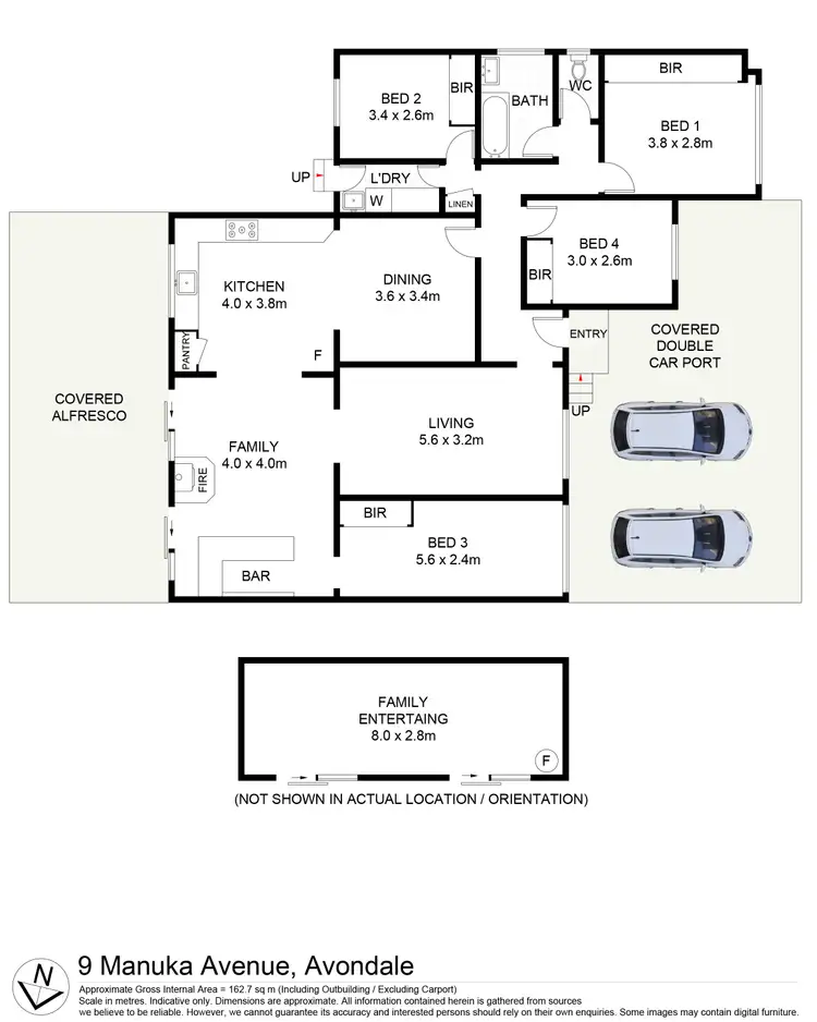 Floorplan of Homely house listing, 9 Manuka Avenue, Avondale NSW 2530