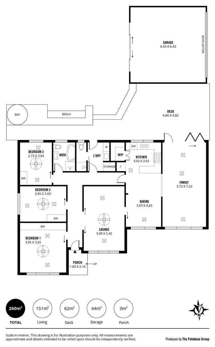 Floorplan of Homely house listing, 20 Moore Drive, Fulham Gardens SA 5024