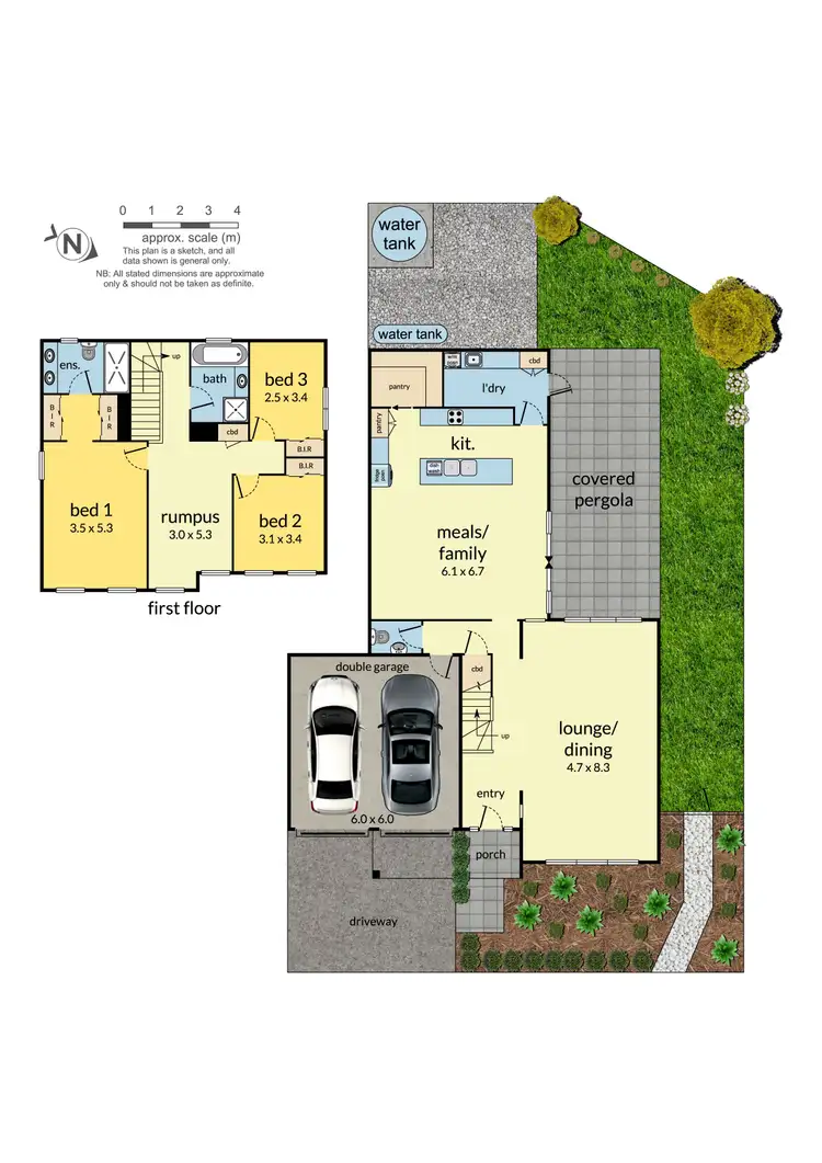 Floorplan of Homely house listing, 23 Queensberry Circuit, Mulgrave VIC 3170