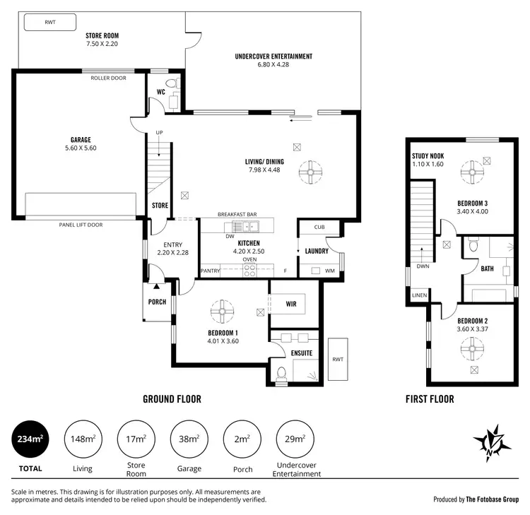 Floorplan of Homely house listing, 3/3c Broden Road, West Beach SA 5024