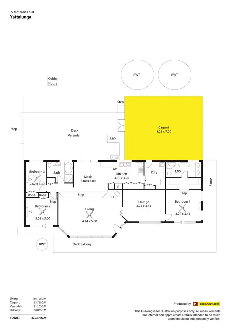 Floorplan of Homely house listing, 22 Mckenzie Court, Yattalunga SA 5114