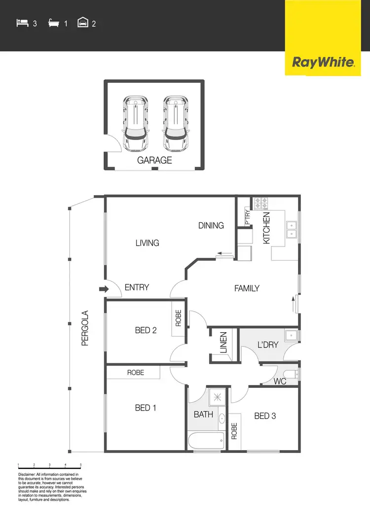 Floorplan of Homely house listing, 16 Luckman Place, Banks ACT 2906
