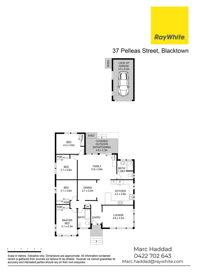 Floorplan of Homely house listing, 37 Pelleas Street, Blacktown NSW 2148