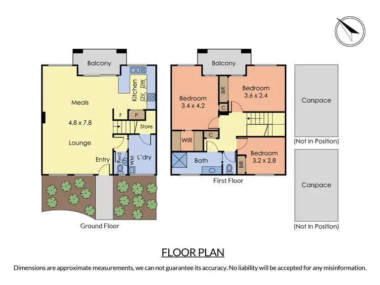 Floorplan of Homely townhouse listing, 33/916-918 Canterbury Road, Box Hill South VIC 3128