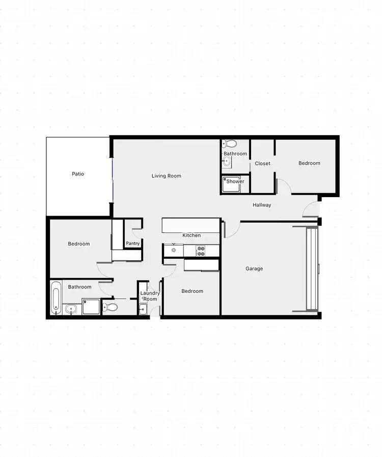 Floorplan of Homely house listing, 13 Verdi Boulevard, Irymple VIC 3498
