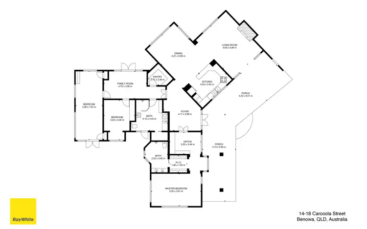 Floorplan of Homely house listing, 14-18 Carcoola Street, Benowa QLD 4217