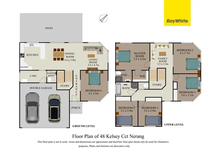 Floorplan of Homely house listing, 48 Kelsey Circuit, Nerang QLD 4211