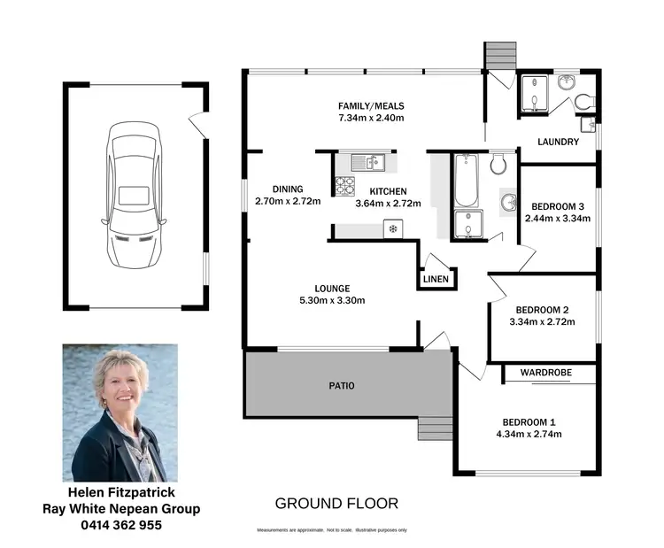 Floorplan of Homely house listing, 105 Stafford Street, Penrith NSW 2750