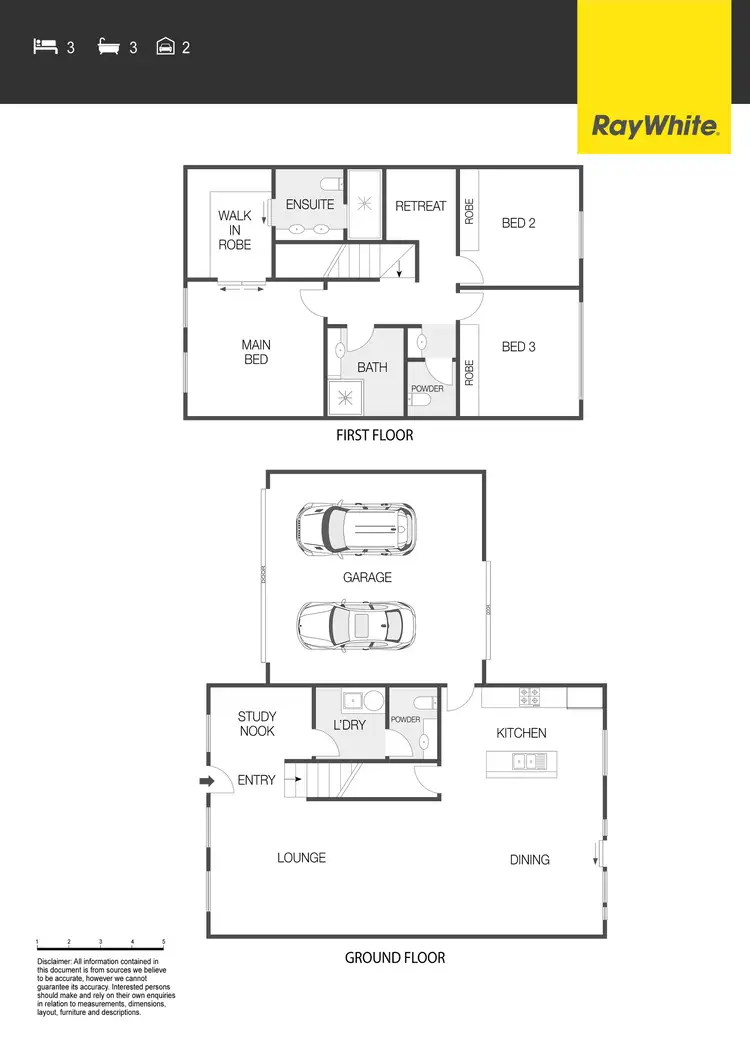 Floorplan of Homely townhouse listing, 43/11 Joy Cummings Place, Belconnen ACT 2617