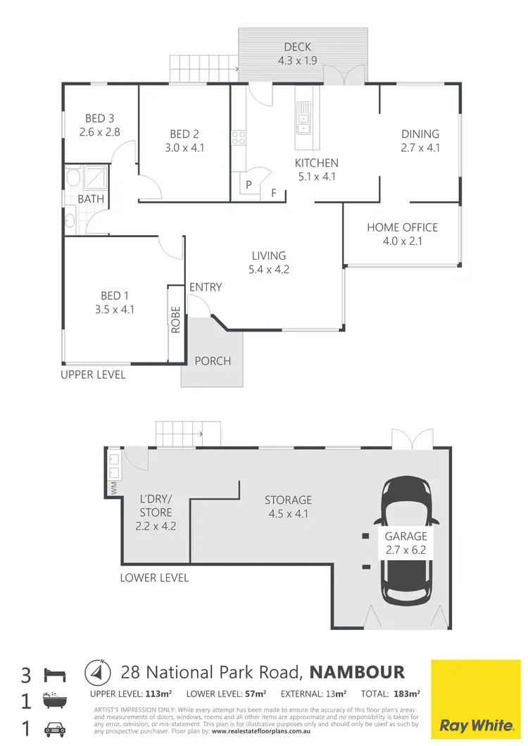 Floorplan of Homely house listing, 28 National Park Road, Nambour QLD 4560