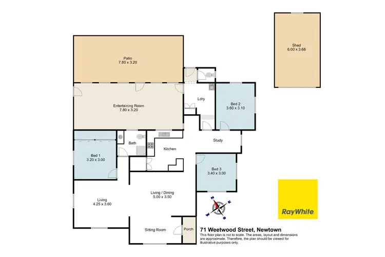 Floorplan of Homely house listing, 71 Weetwood Street, Newtown QLD 4350
