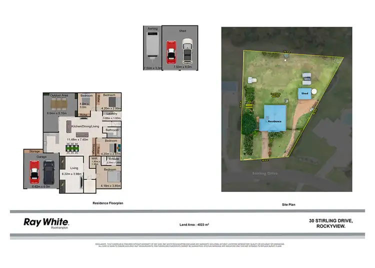 Floorplan of Homely house listing, 30 Stirling Drive, Rockyview QLD 4701