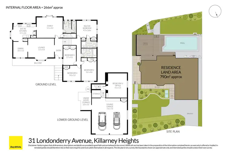 Floorplan of Homely house listing, 31 Londonderry Drive, Killarney Heights NSW 2087