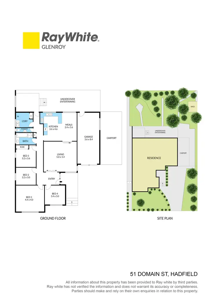 Floorplan of Homely house listing, 51 Domain Street, Hadfield VIC 3046