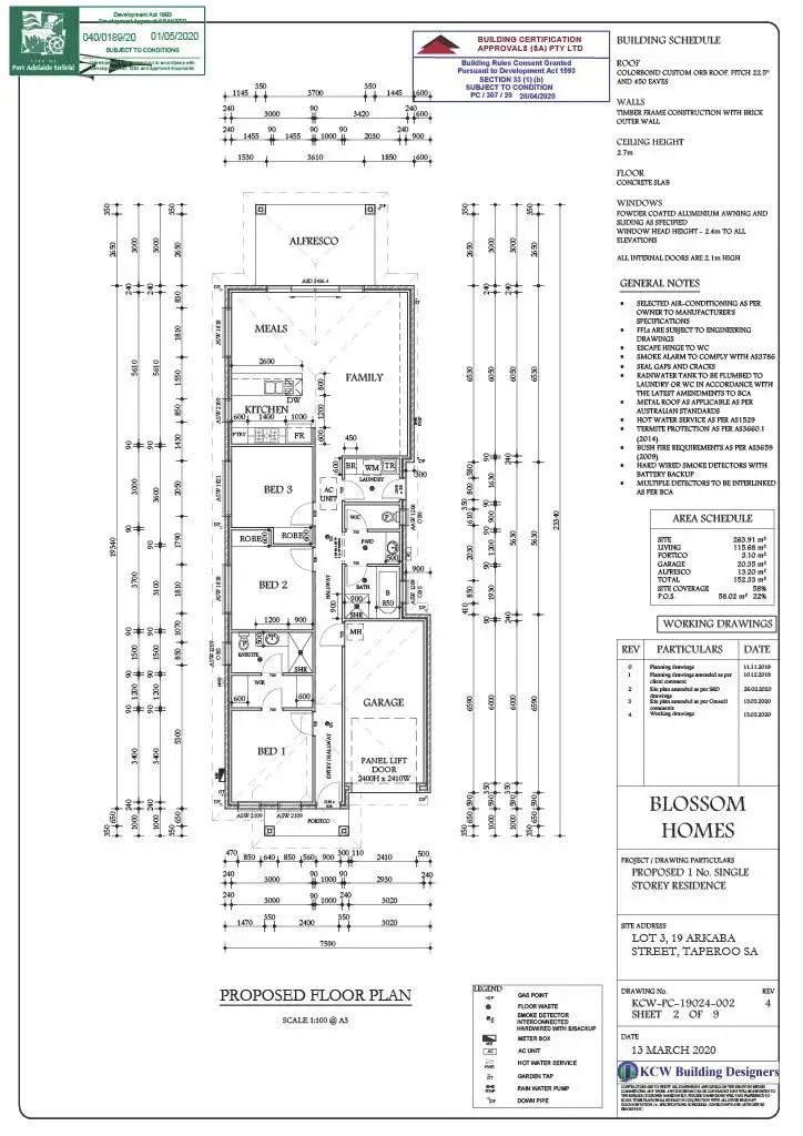 Floorplan of Homely house listing, 19 Arkaba Street, Taperoo SA 5017