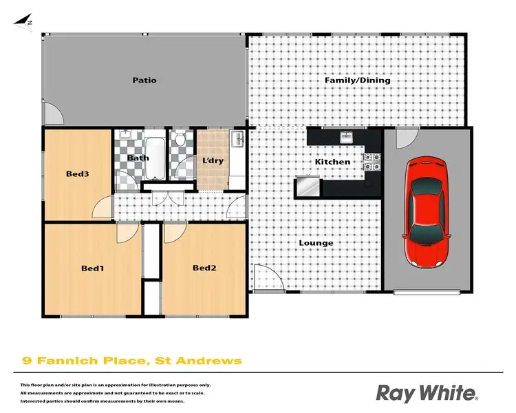 Floorplan of Homely house listing, 9 Fannich Place, St Andrews NSW 2566