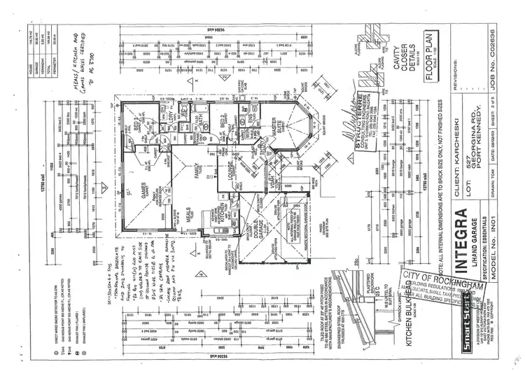 Floorplan of Homely house listing, 8 Georgina Road, Port Kennedy WA 6172